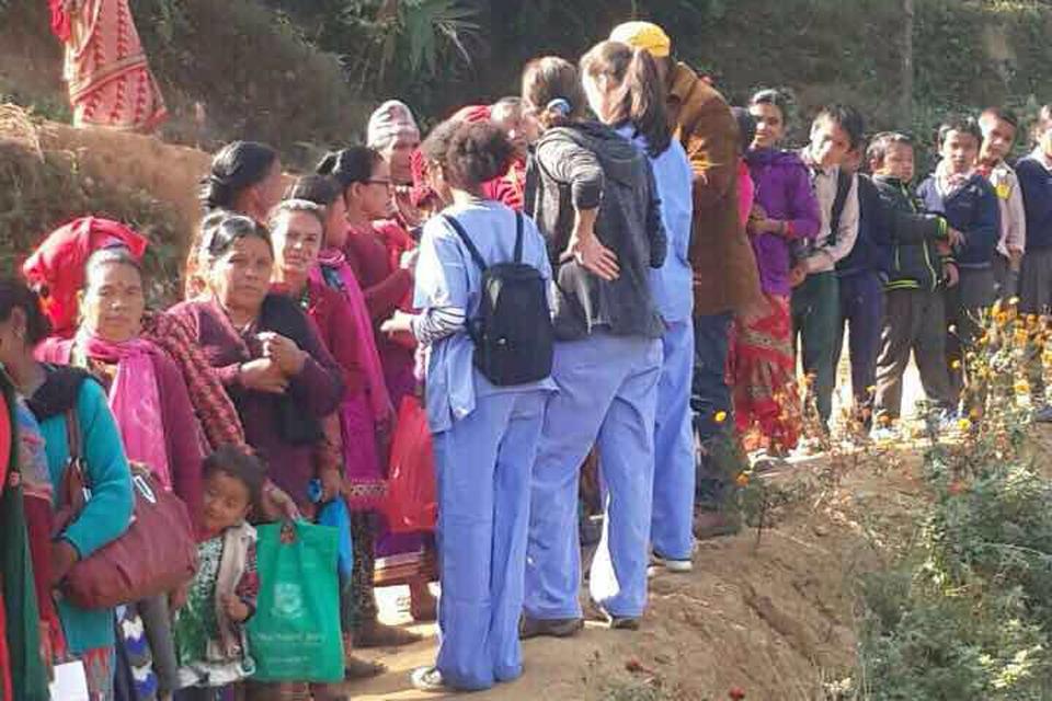 Free Health Camp on Sikre-5,Nuwakot