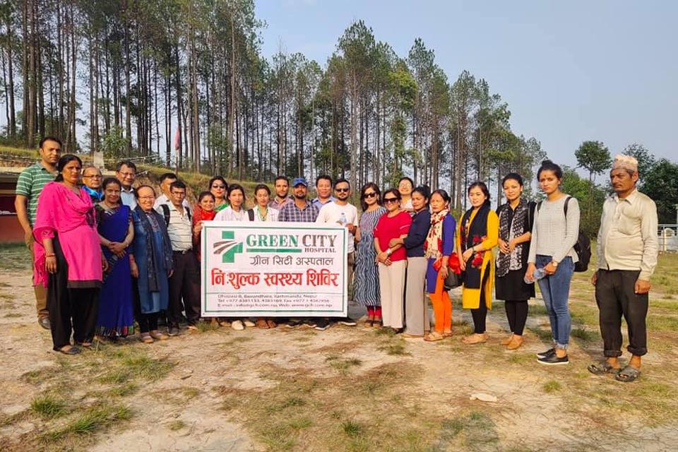 Free Health camp in Dhulikhel