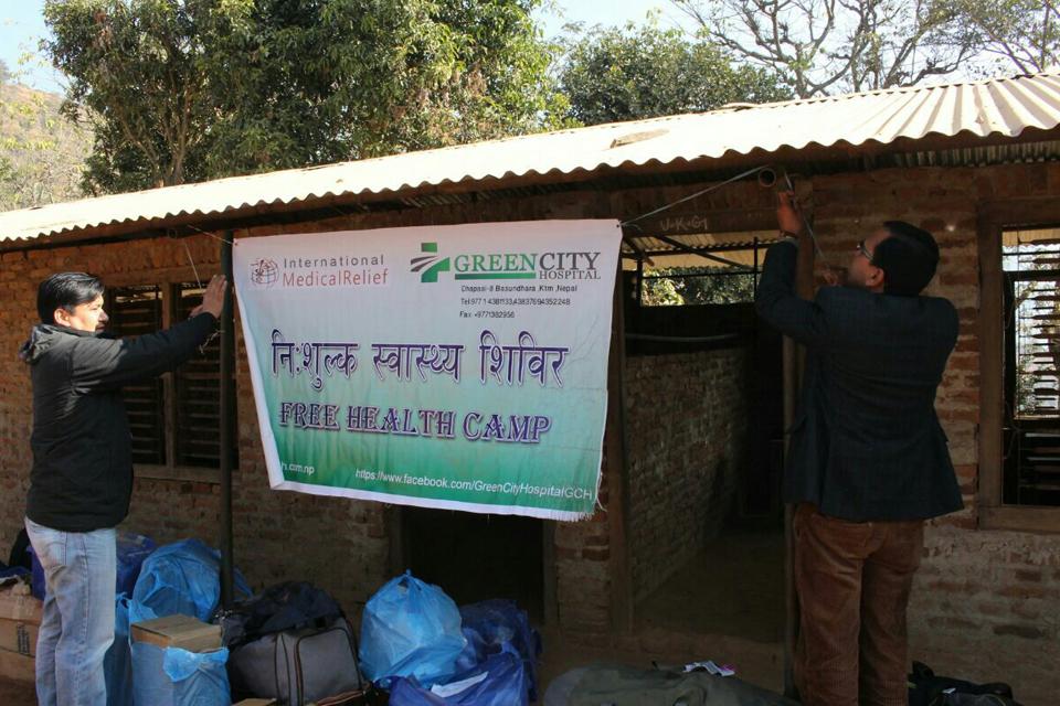 Free Health camp in Nuwakot